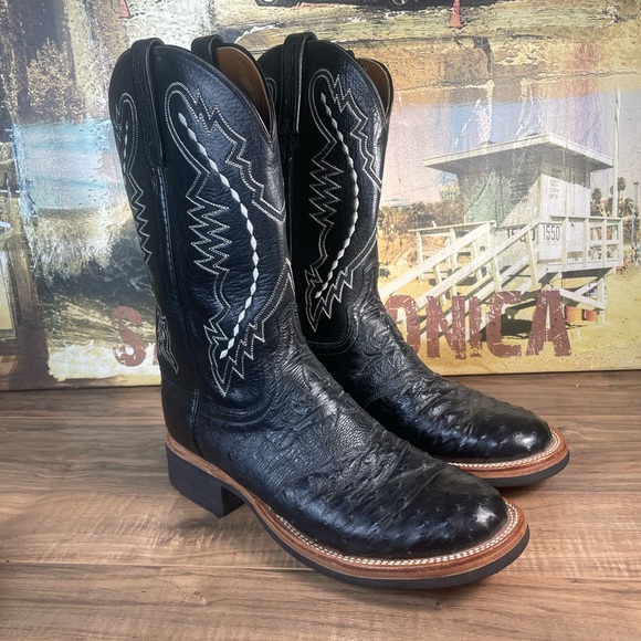 Lucchese Other - Luchesse ostrich boots mens